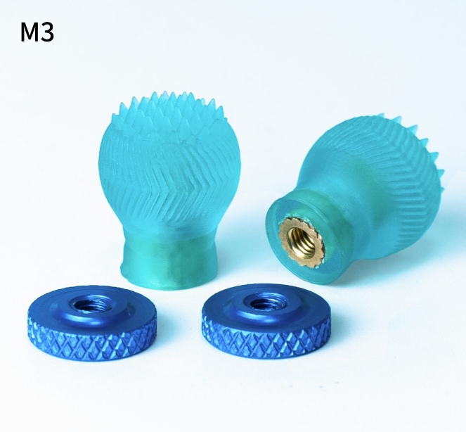 หัวสติ๊กวิทยุ จับจีบ จิกนิ้ว M3 and M4 AxisGrip Stick End มีให้เลือก 2แบบ จิกนิ้ว ไม่ลื่นหลุด