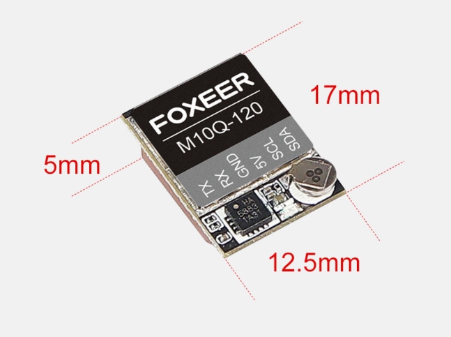 Foxeer M10Q 120 180 250 GPS 5883 Compass จีพีเอสติดโดรน เครื่องบิน ปีกบิน และอื่นๆ