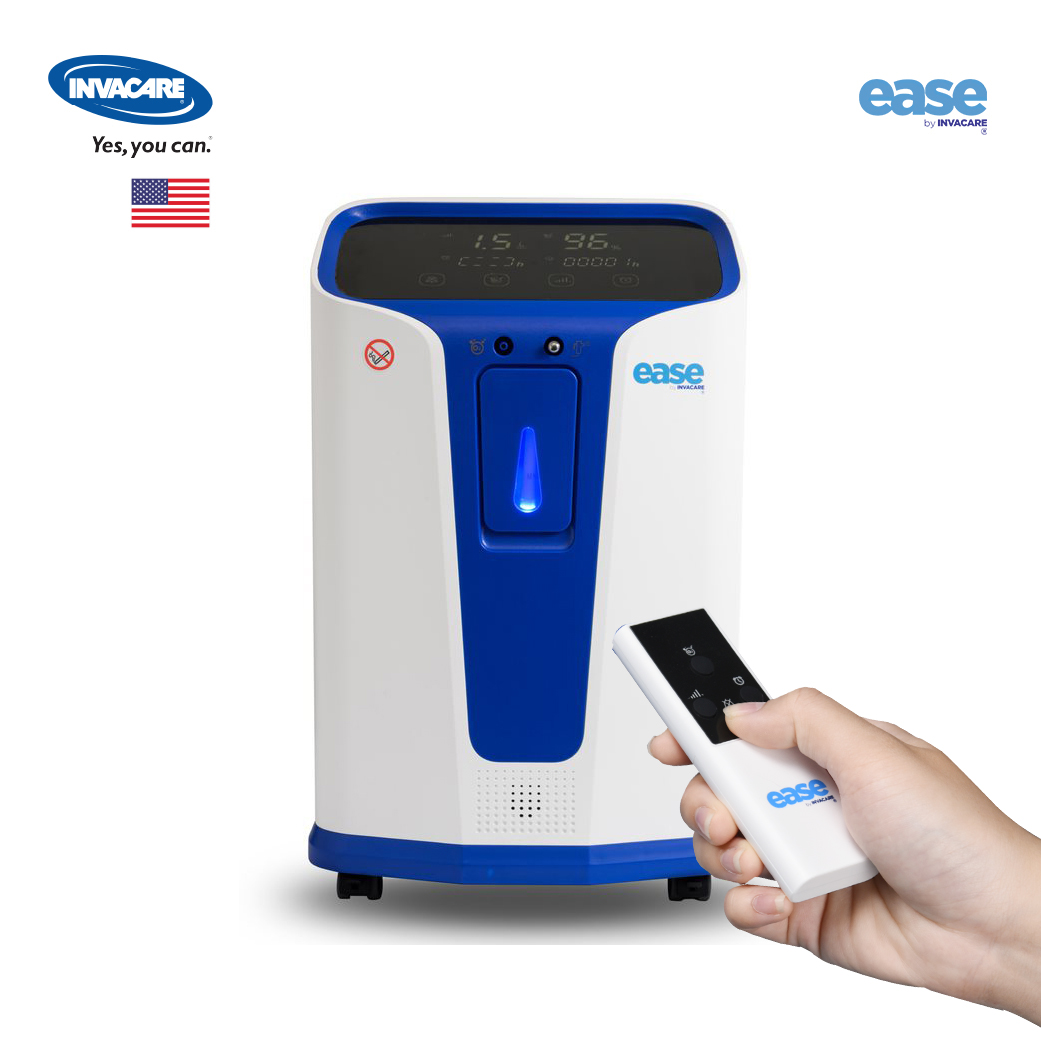 เครื่องผลิตออกซิเจน 5 ลิตร Ease by Invacare ประกันศูนย์ไทย 3 ปี