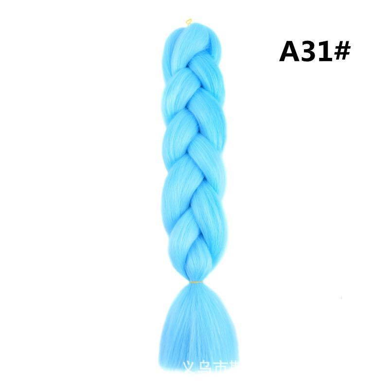 แฮร์พีช ผมเปีย ไหมถักผม ไหมถักเปีย ยาว 60 cm (ประเทศไทยพร้อมส่ง)