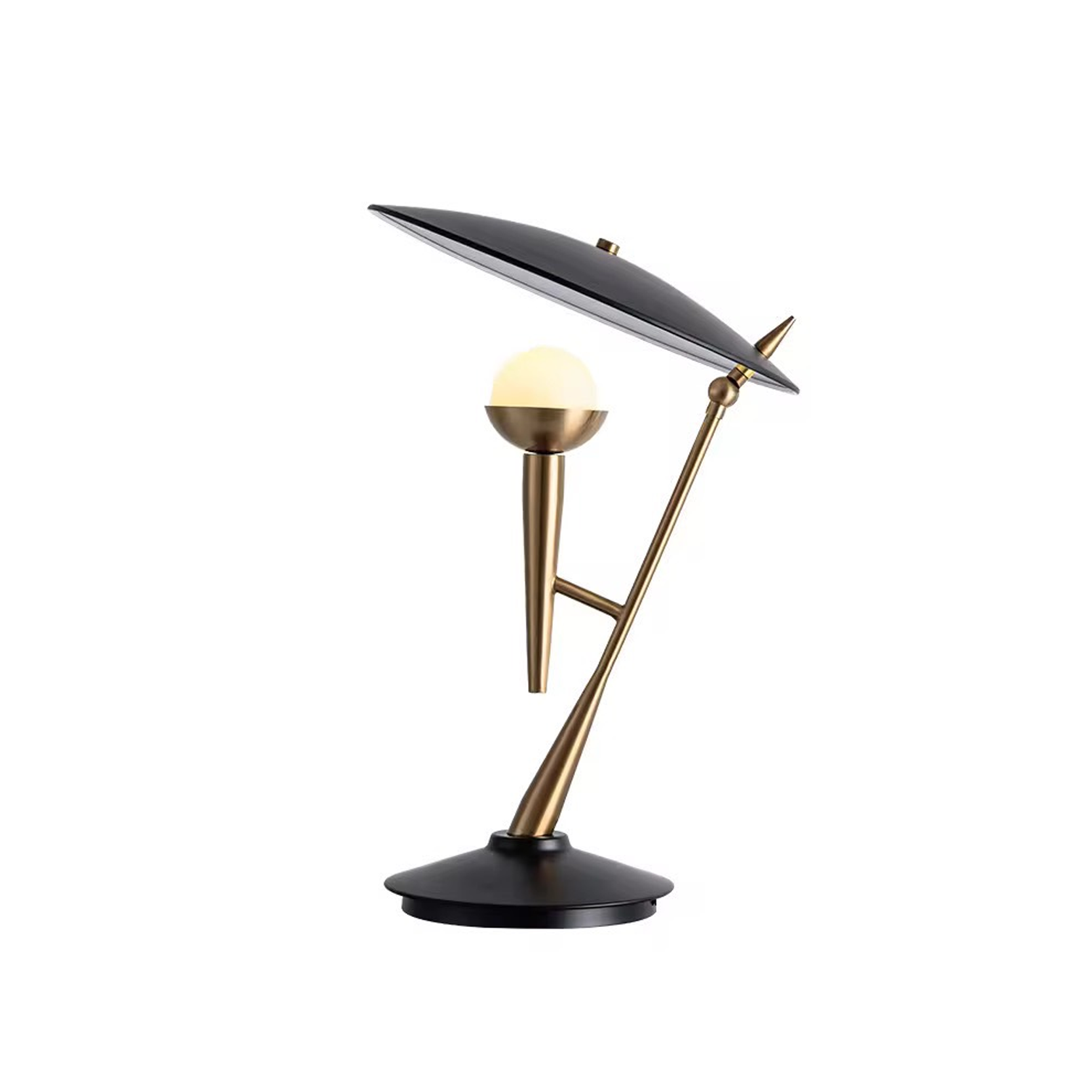 โคมไฟตั้งโต๊ะ สไตล์นอร์ดิก Nordic style table lamp Metal Black LED E27x1 IP20