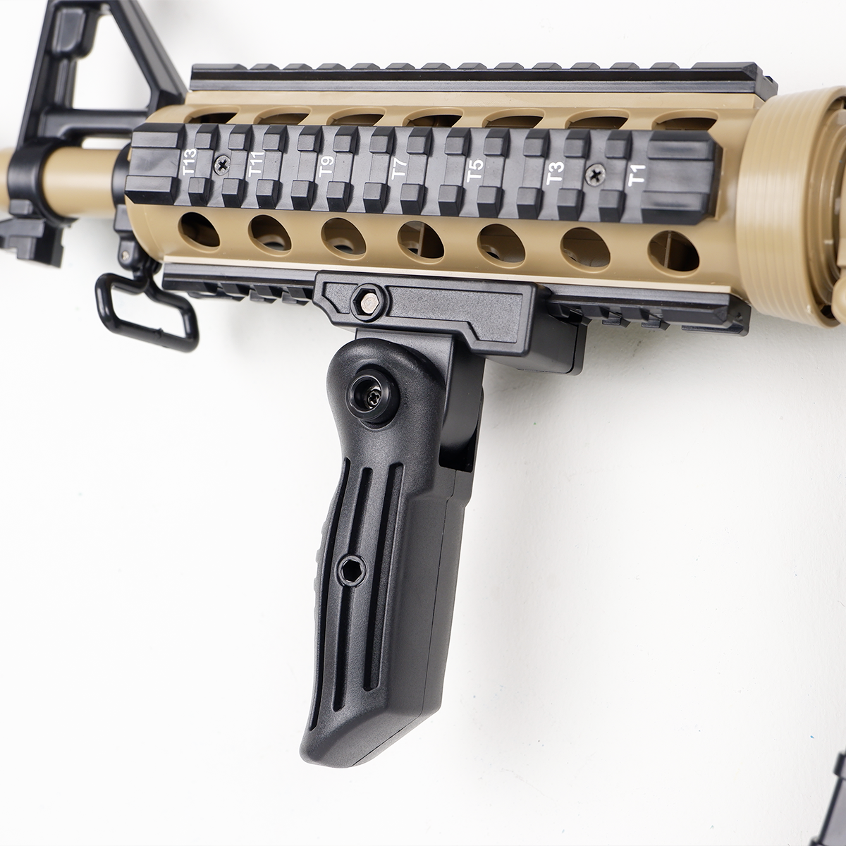 (48)M4A1 สีทราย 170FPS ปืนเจลไฟฟ้า ของเล่น ยิงรัวได้ Semi Auto ได้