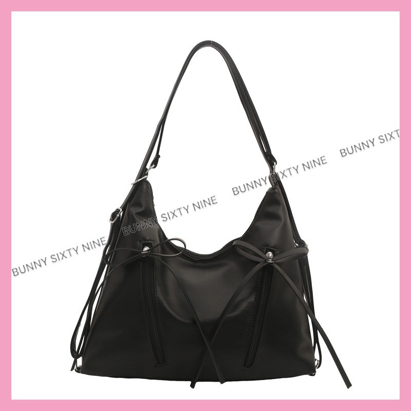 กระเป๋าสะพาย 2 สไตล์ โบว์หน้า รหัส Bag6041