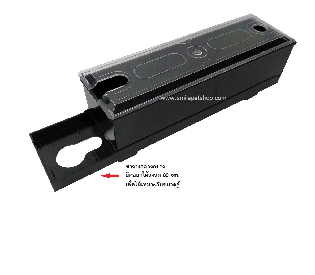 กรองบนตู้ SOBO WP-2880F(กรองบนสำหรับกรองน้ำให้ใสสะอาด เหมาะกับตู้ 30-48 นิ้ว)