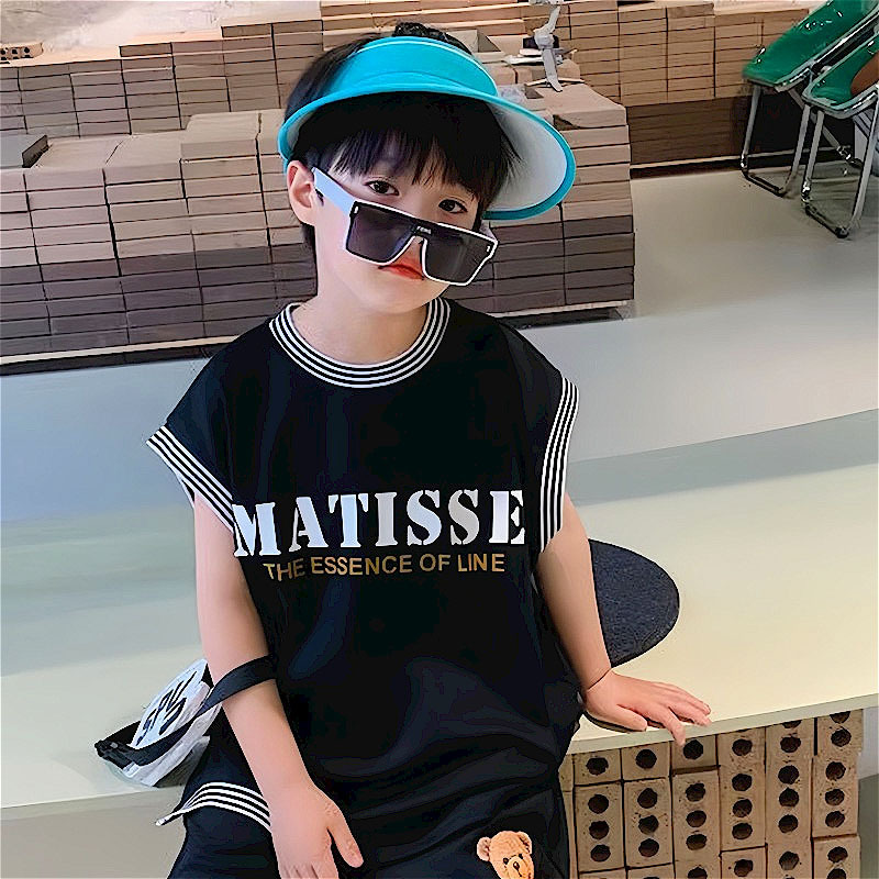แว่นตาแฟชั่นเด็ก แว่นกันแดดเด็ก 3-5 ปี สไตล์เกาหลี V23