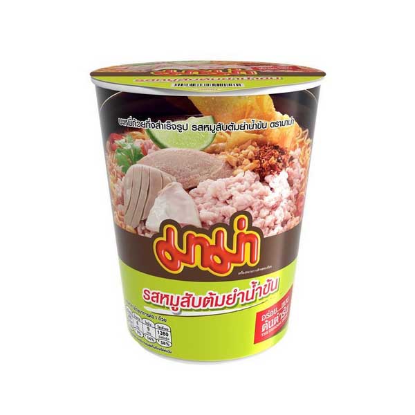 8850987143731 มาม่า รสหมูสับต้มยำน้ำข้น ถ้วย60ก.