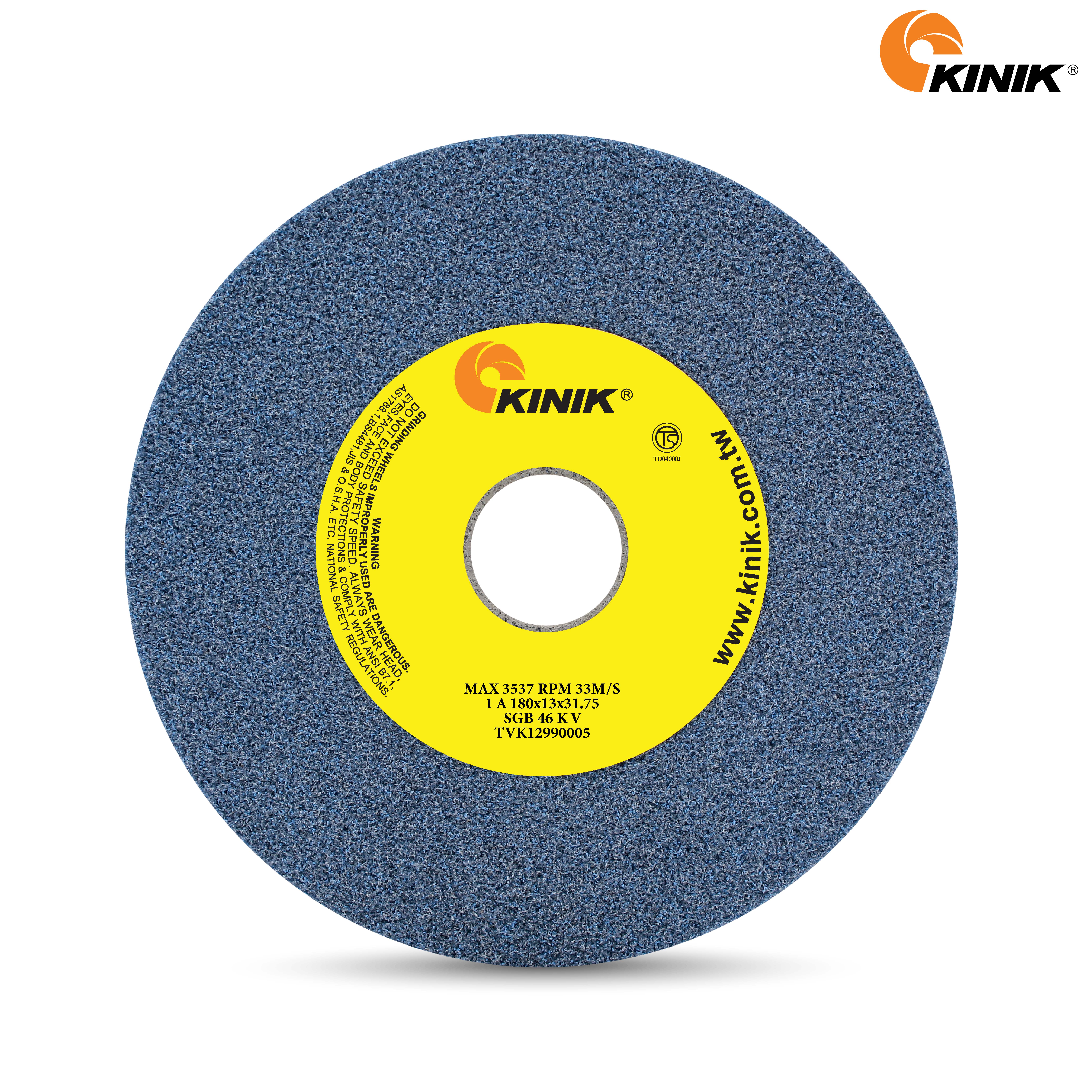 หินเจียร KINIK SGB46KV1A 180x13x31.75 mm.