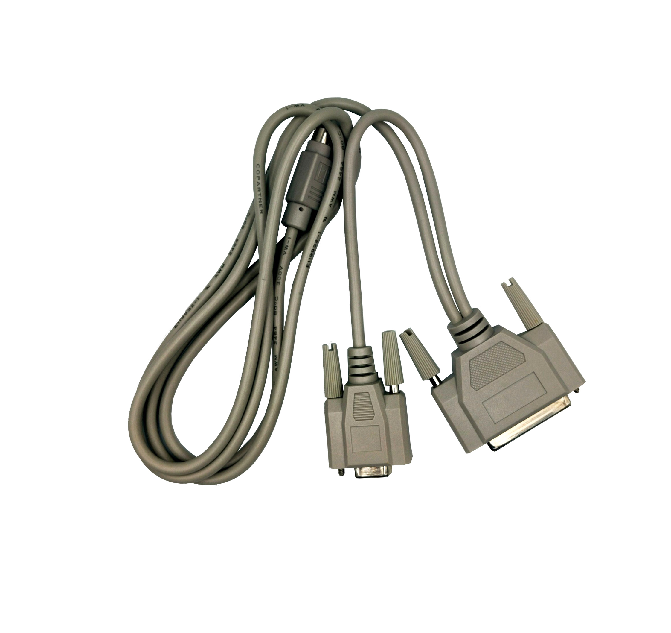 Delta PLC Accessories DVPACAB215 Program Upload/Download Cable, PC (25&9 PIN D-SUB)<->PLC / 1.5M