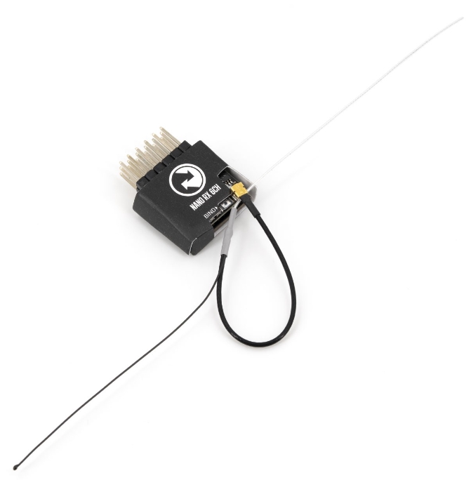 TBS CROSSFIRE 6CH PWM NANO RX รีซีพสำหรับใส่เครื่องบิน ปีกบิน