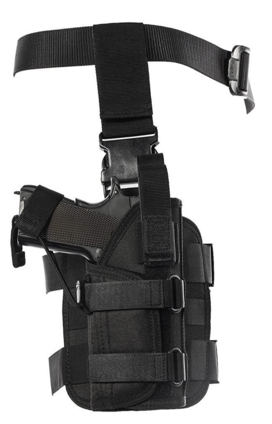 ซองรัดขา BBT มีเพลทรองต้นขา ผ้า 1000D