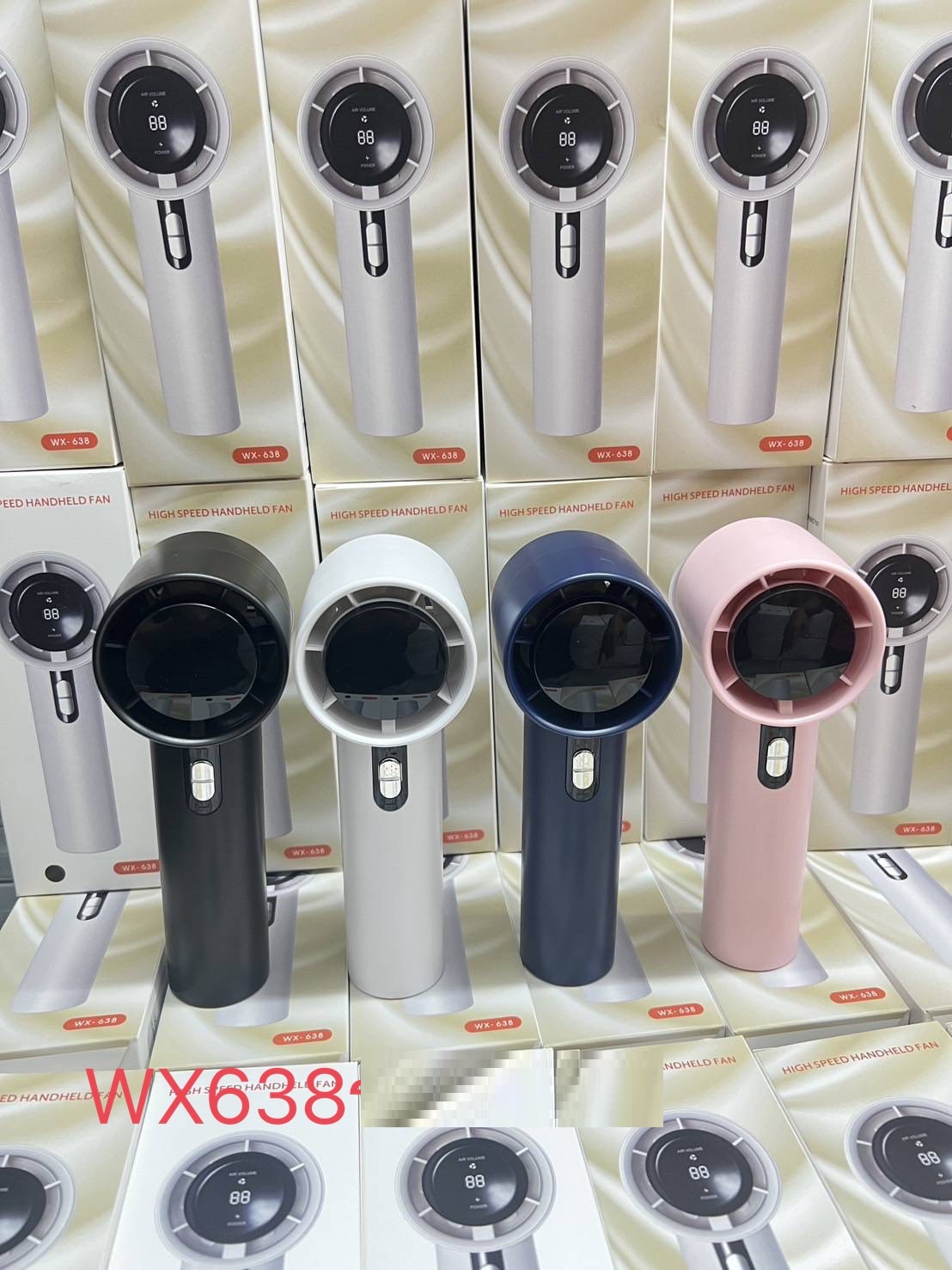 HIGH SPEED HANDHELD FAN WX-638