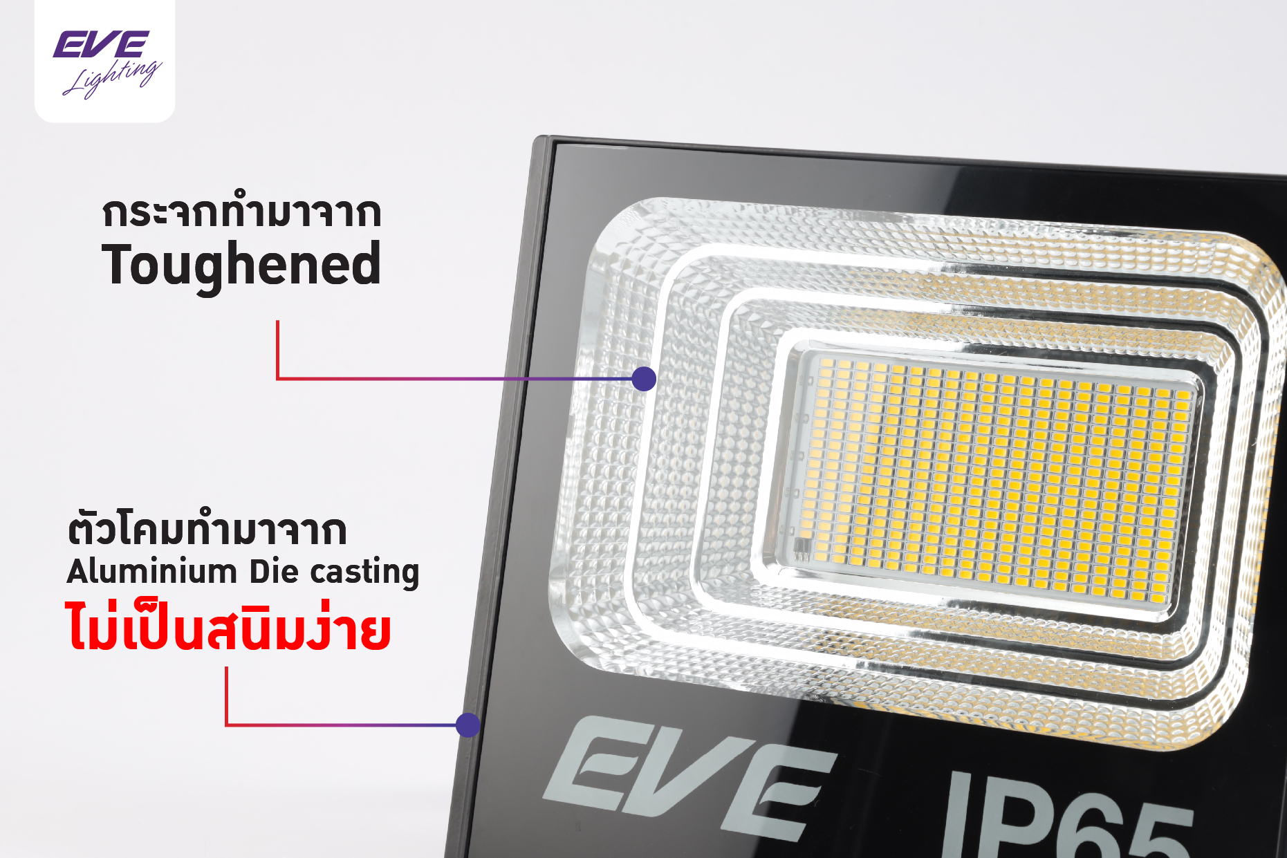 โคมฟลัดไลท์โซล่าร์เซลล์แอลอีดี ปิด-เปิด หรี่แสงได้ด้วยรีโมทคอนโทรล ขนาด 200 วัตต์ แสงเดย์ไลท์ LED Solar Cell Flood Light 200W