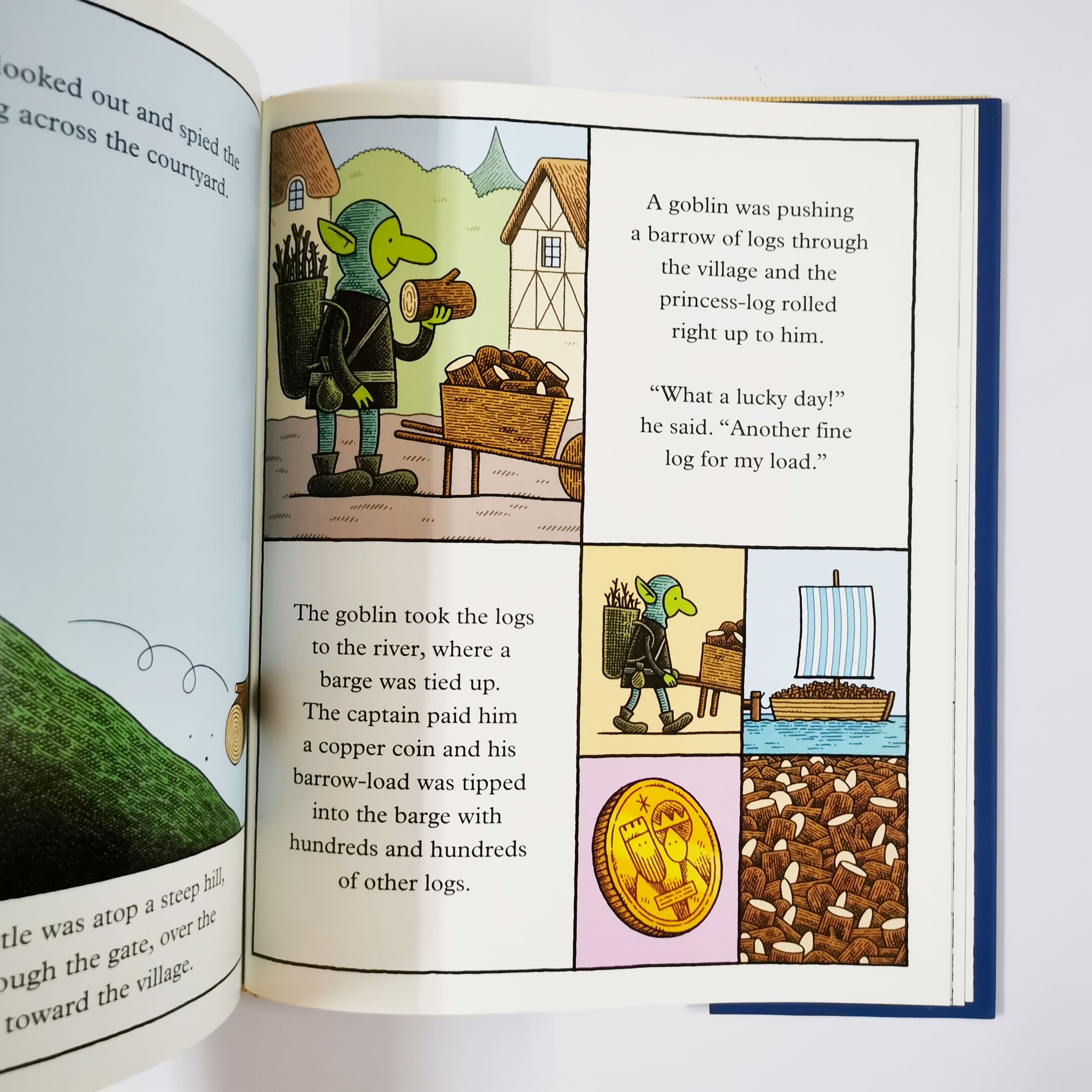 The Little Wooden Robot and the Log Princess