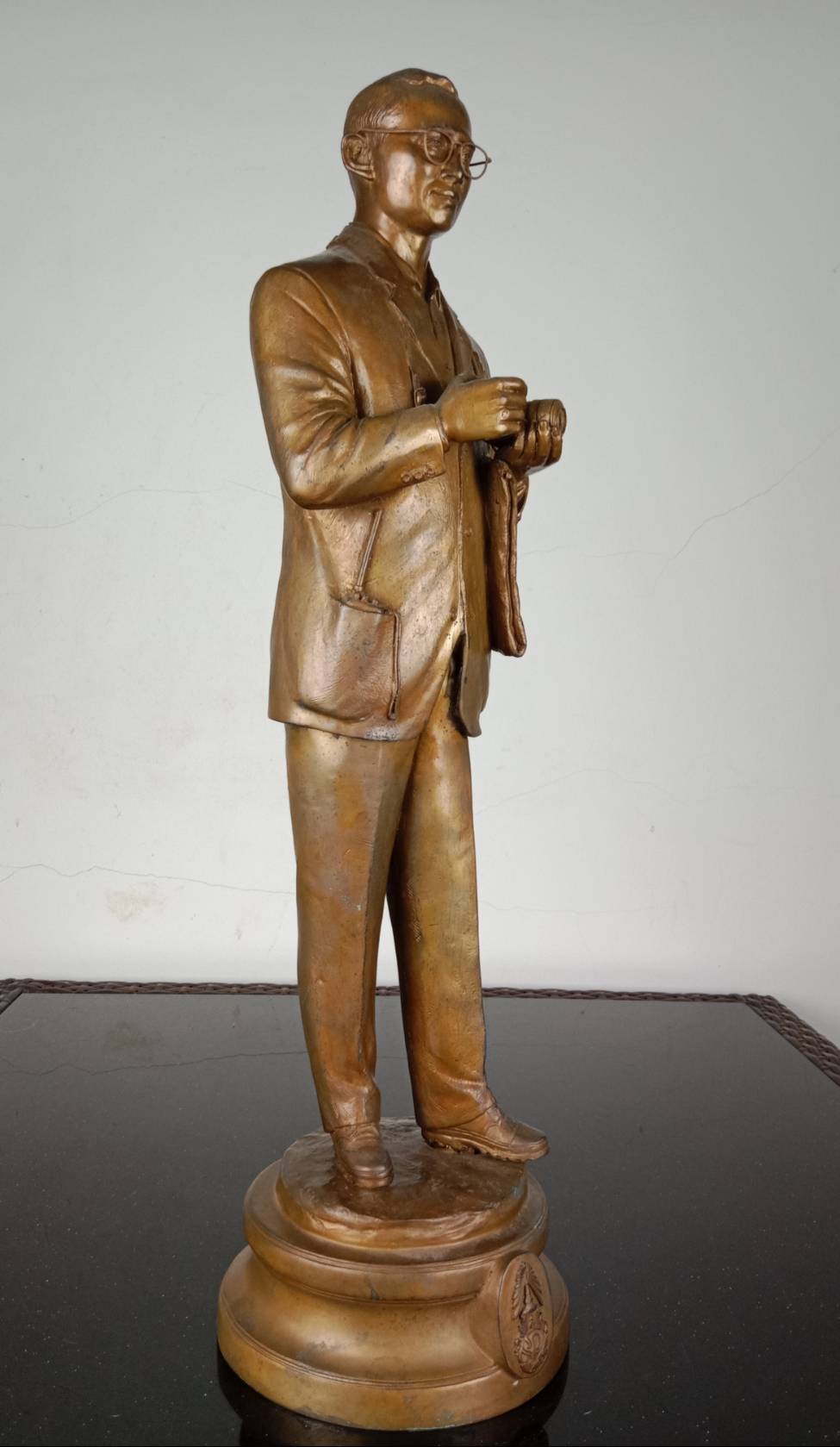 473.พระบรมรูปหล่อในหลวงรัชกาลที่9 พระบาทสมเด็จพระปรมินทรมหาภูมิพลอดุลยเดช "ทรงงาน"(จำลอง)