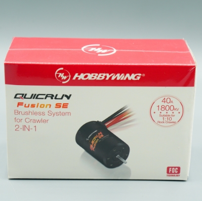 Hobbywing QuicRun Fusion SE 40A 1800KV มอเตอร์ ESC อุปกรณ์เสริม สําหรับโมเดลรถไต่หินบังคับ 1/10 1/8