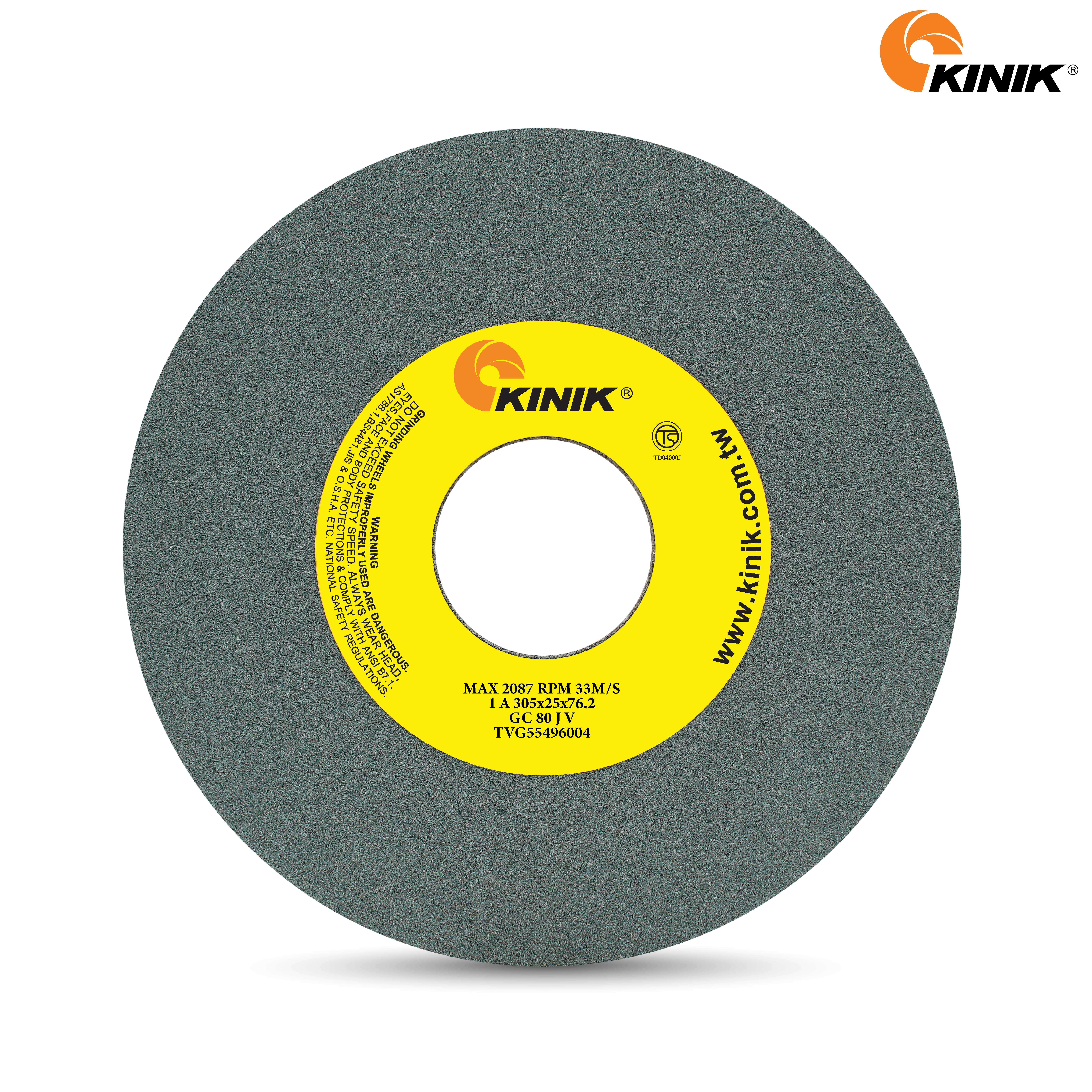 หินเจียร KINIK GC80JV1A 305x25x76.2 mm.