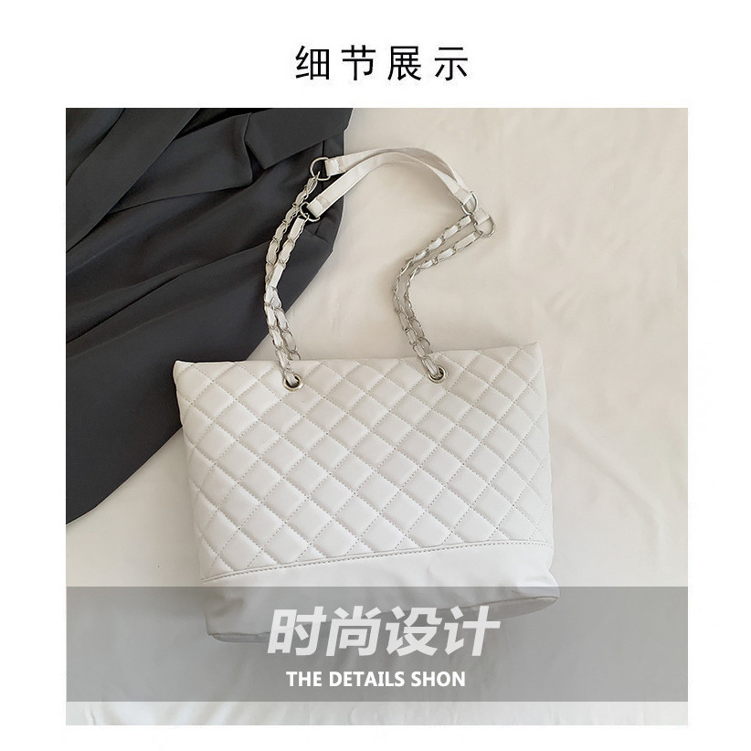 สีดำ กระเป๋าหนัง ใบใหญ่ รหัส Bag9898