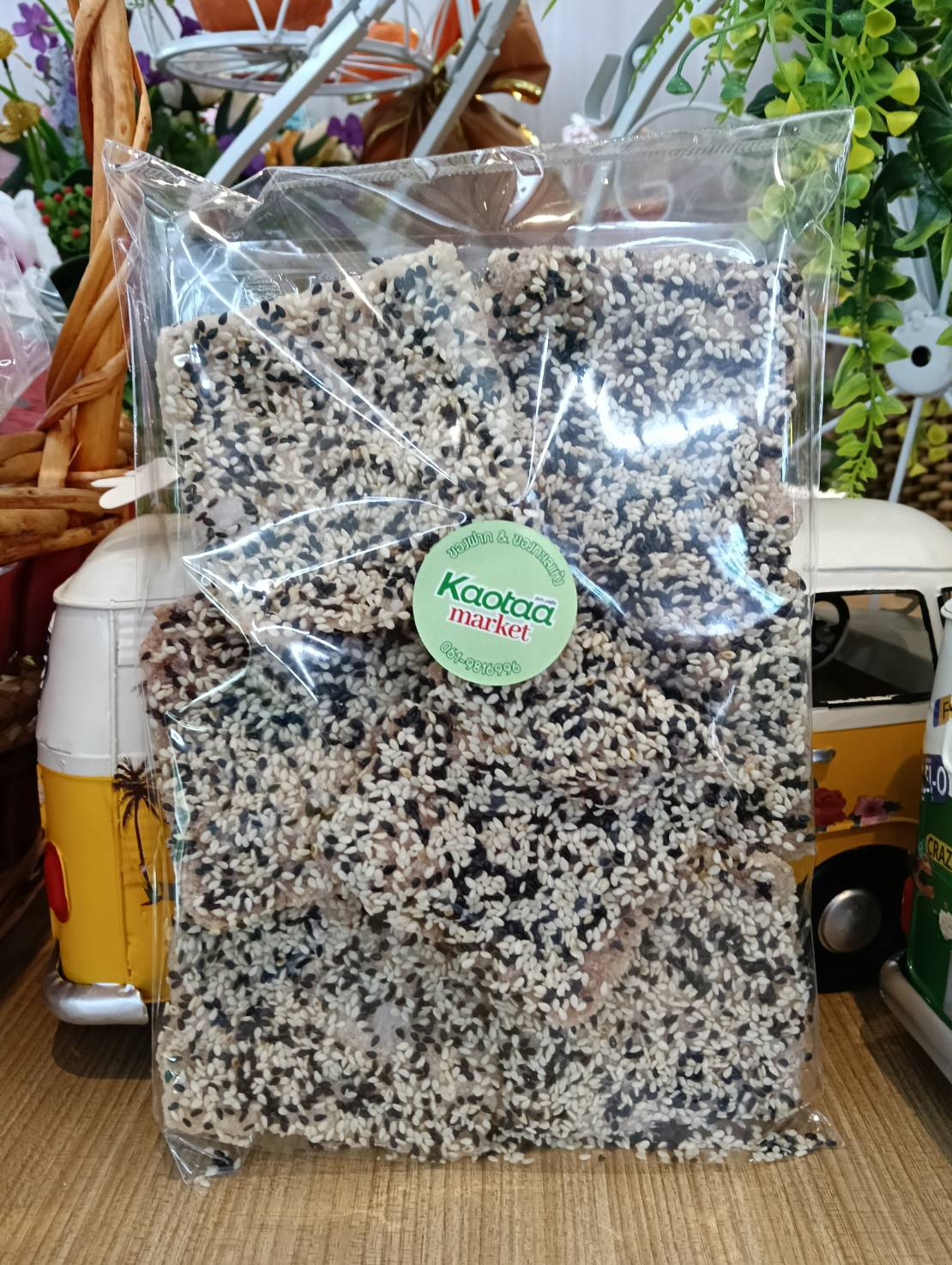 M-00630012 ข้าวตังไรซ์เบอร์รี่ งา