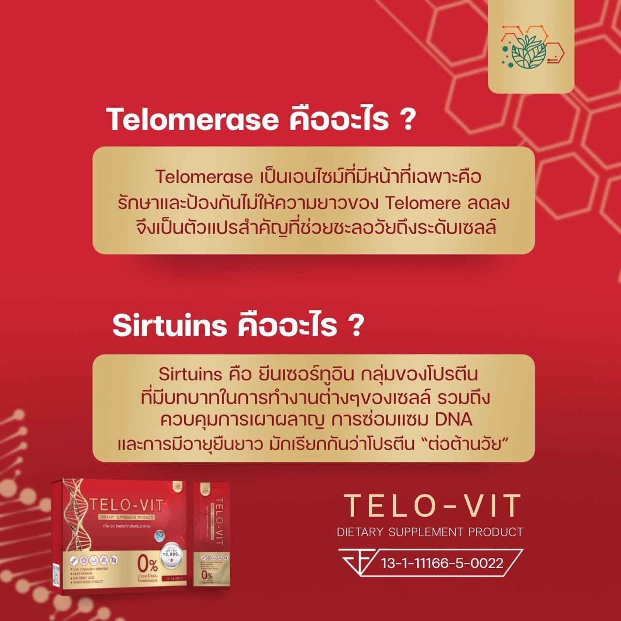 TELO-VIT set ผิวสุขภาพดี 1กล่อง