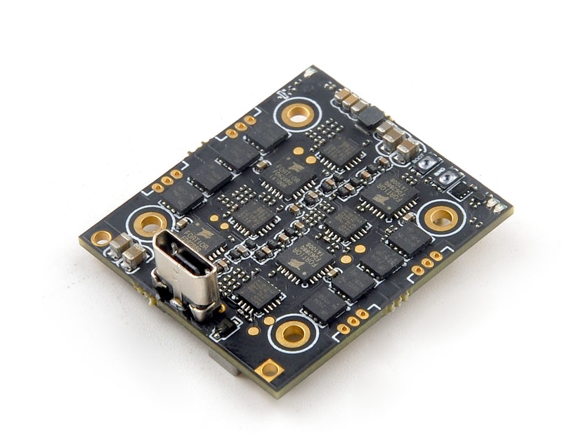 Happymodel ELRS X1 AIO 2-4S Flight controller built-in SPI 2.4G ELRS and 12A ESC for Toothpick