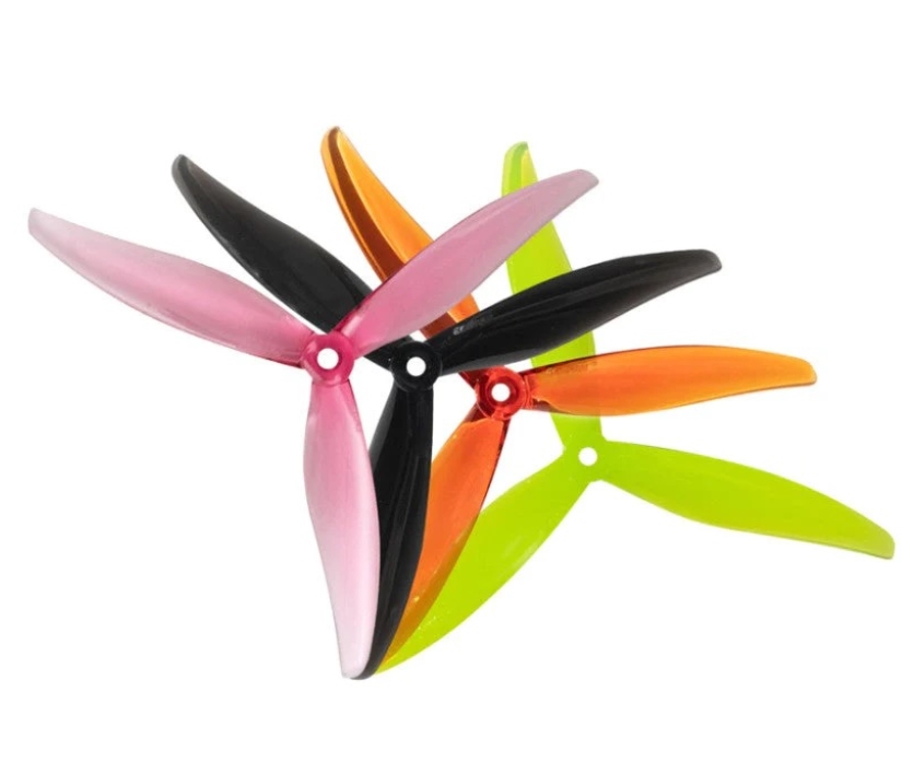GEMFAN 7043 3B HURRICANE 7" STREET LEAGUE SPEC 7043-3 PC DURABLE TRI-BLADE PROPELLERS - 2CW+2CCW 1ถุง 4ใบ