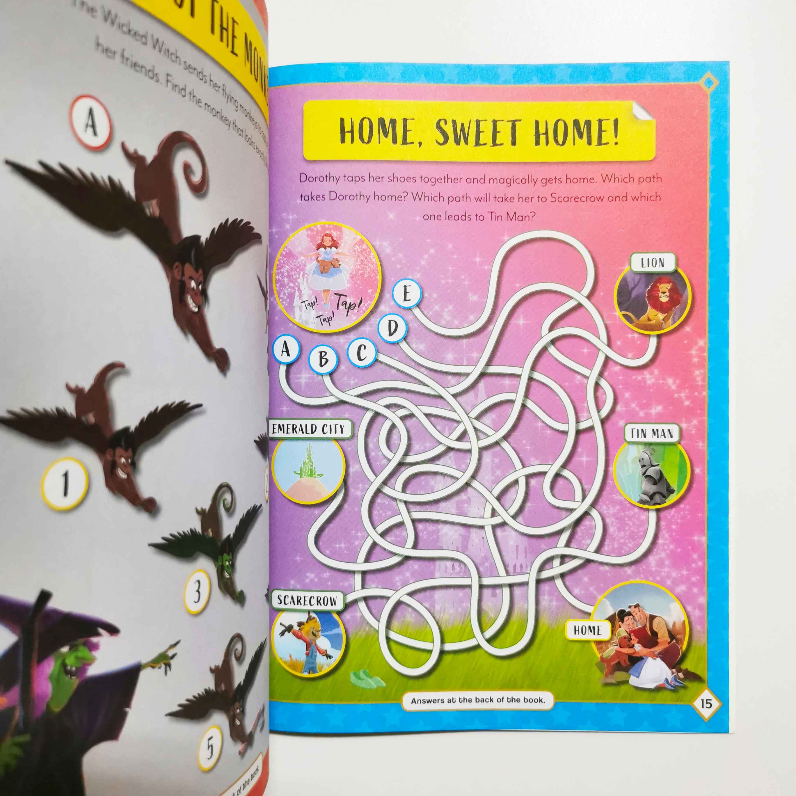 The Wizard of Oz Sticker Activity Book