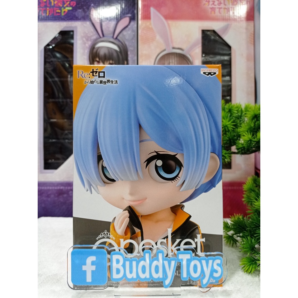 [ Figure แท้ ] Re:Zero Starting Life in Another World - Q Posket Rem Vol.2 Color A [ Banpresto ]
