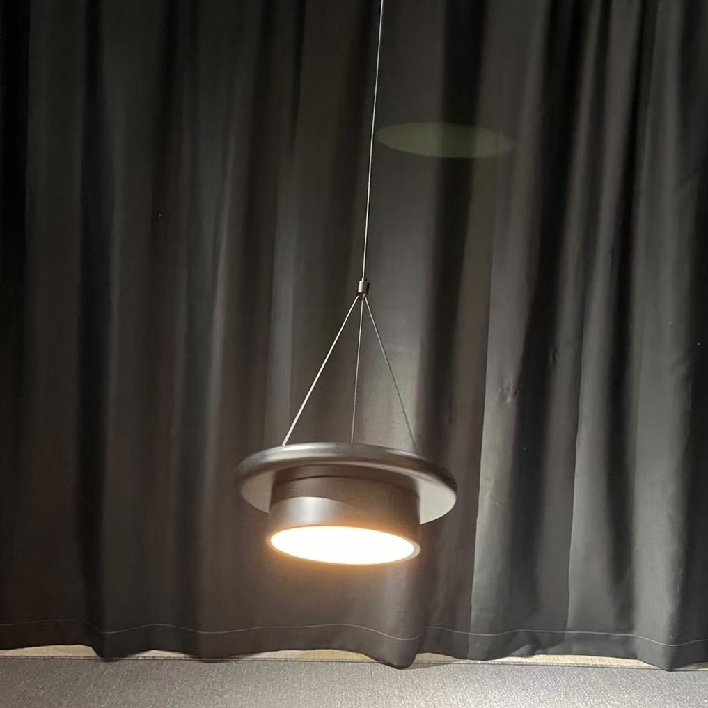 โคมไฟแขวนโมเดิร์น สีดำด้าน Adjustable Pendant lamp Metal Black LED Included IP20