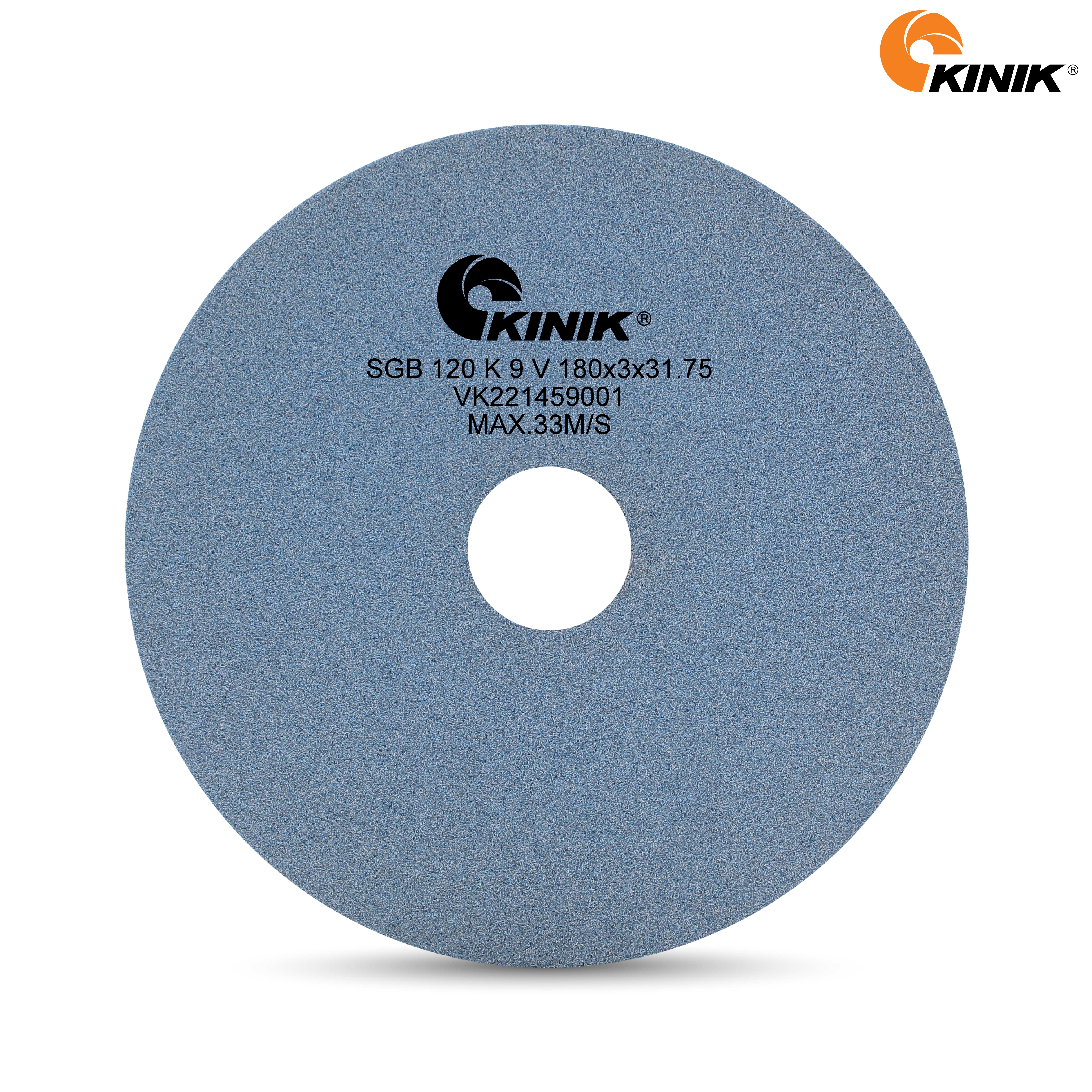 หินเจียร KINIK SGB120K9V1A 180x3x31.75 mm.