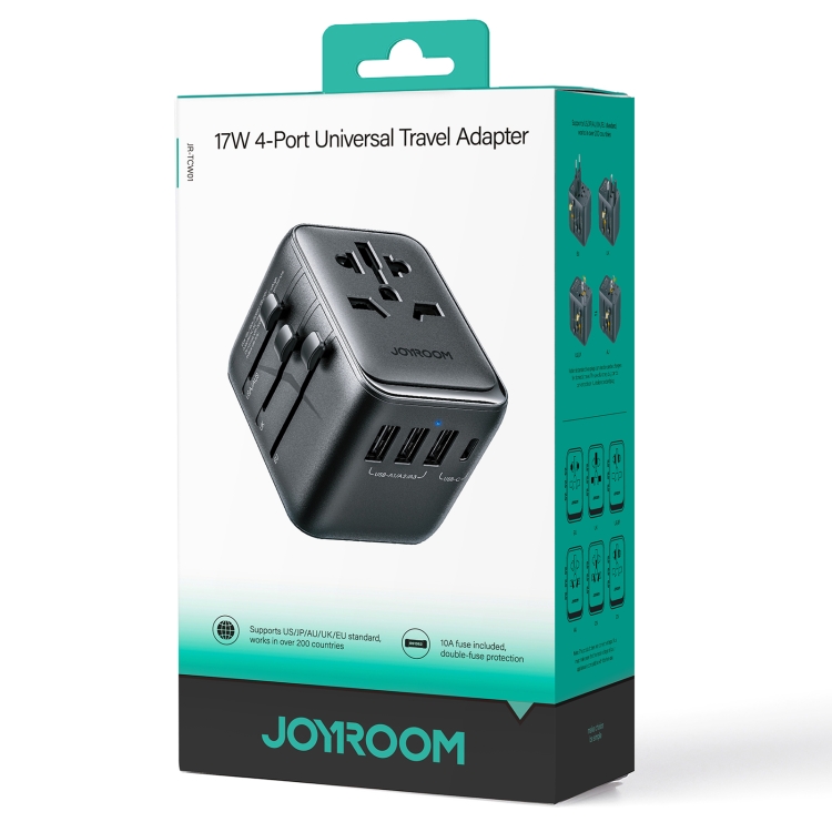 JOYROOM JR-TCW01 17W 4 Port Universal
