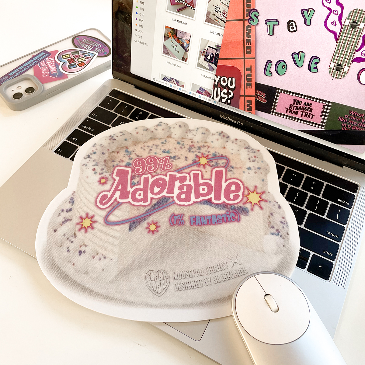 99% Adorable Mouse Pad