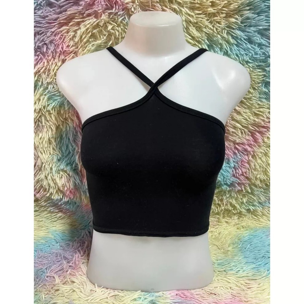 เสื้อสายเดี่ยว เสื้อกล้าม วินเทจ ผ้า Cotton สื้อยืดสำหรับผู้หญิง