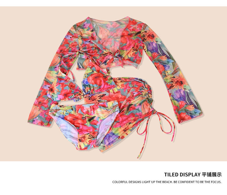 ชุดว่ายน้ำ บิกินี่ ครบเซท สินค้าพร้อมส่งในไทย