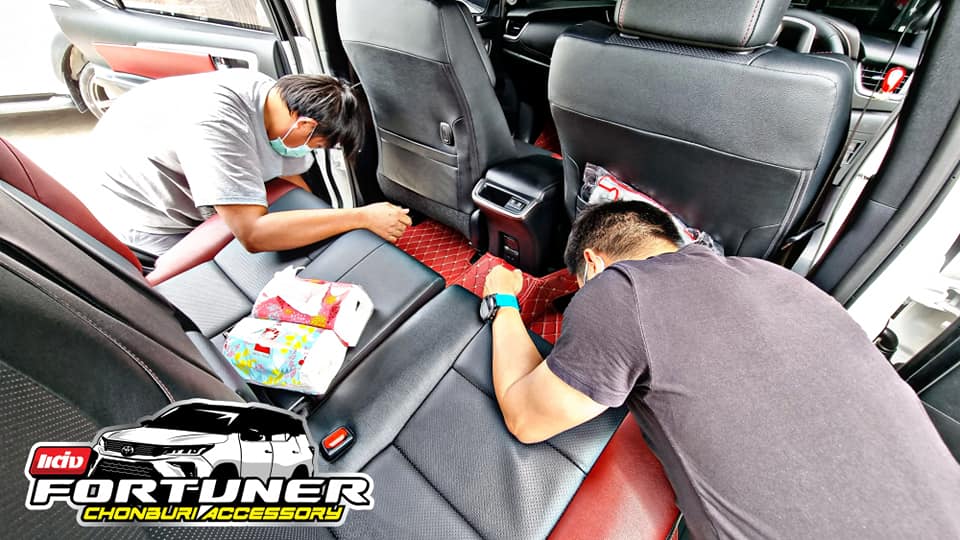 พรมปูพื้นรถยนต์ 6D โตโยต้า ฟอร์จูนเนอร์