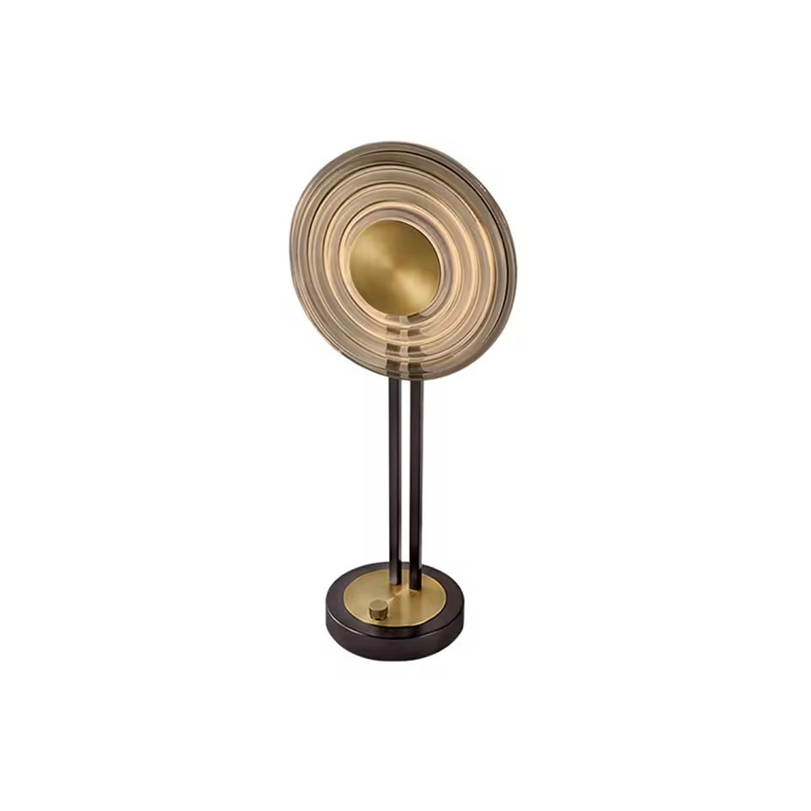 โคมไฟตั้งโต๊ะ สไตล์นอร์ดิก Nordic style table lamp Metal + glass LED included