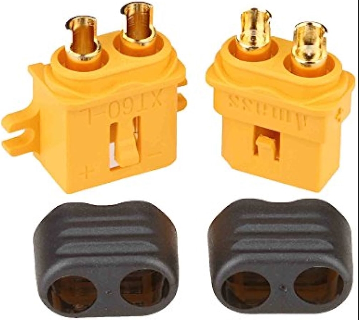 Amass XT60L Connector With Sheath Housing ราคาต่อ 1คู่