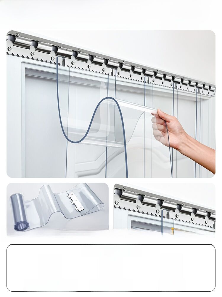 ชุดโปรโมชั้น ม่านริ้วพลาสติก PVC Strip Curtain – TLBs DIY ชุดสำเร็จรูป ติดตั้งได้เอง