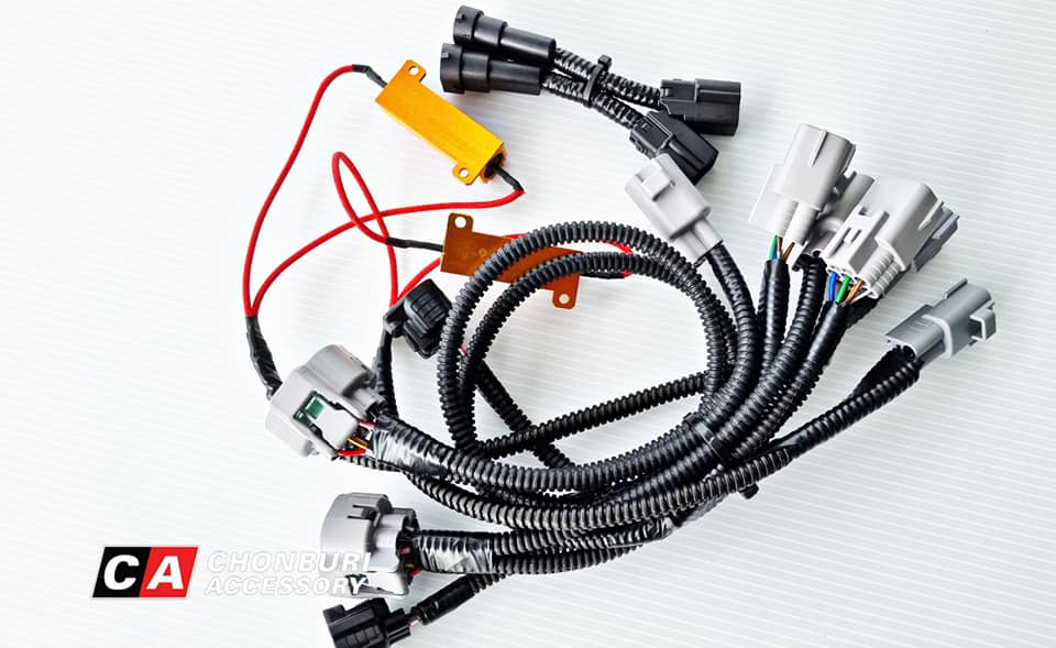 ชุดแปลงสายไฟหน้า NEWFORTUNER เป็น Legender