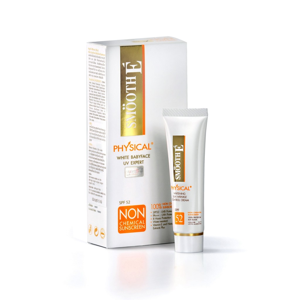 9300807033173 SMOOTH E PHYSICAL SUNSCREEN(B)15g.