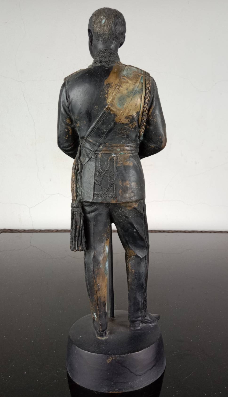 296.พระบรมรูปหล่อในหลวงรัชกาลที่5 พระบาทสมเด็จพระจุลจอมเกล้าเจ้าอยู่หัวทรงประทับยืน