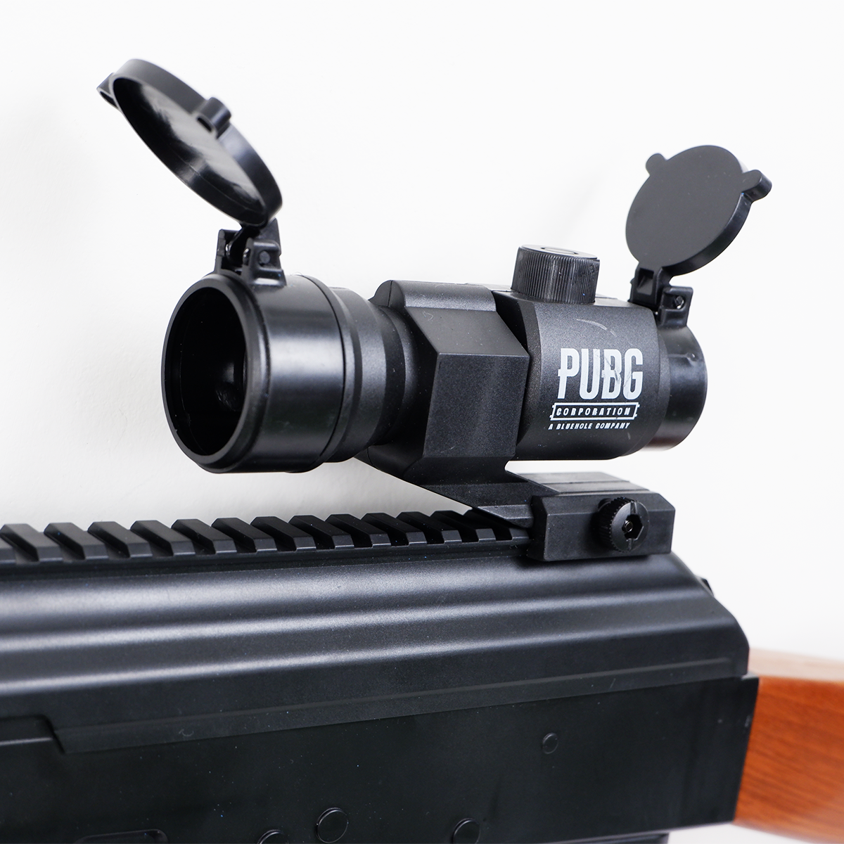 (19)AKM-47 ลายไม้ ปืนเจลไฟฟ้า ของเล่น ยิงรัวได้ ชักยิงได้