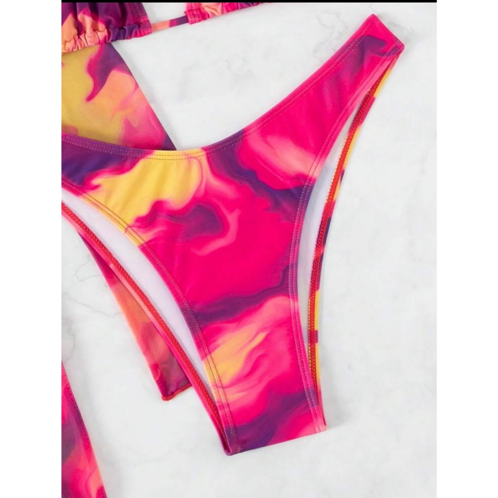 เซท บิกินี่ ไฟสุดแซ่บ ครบเซท พร้อมส่งในไทย รหัส SW053