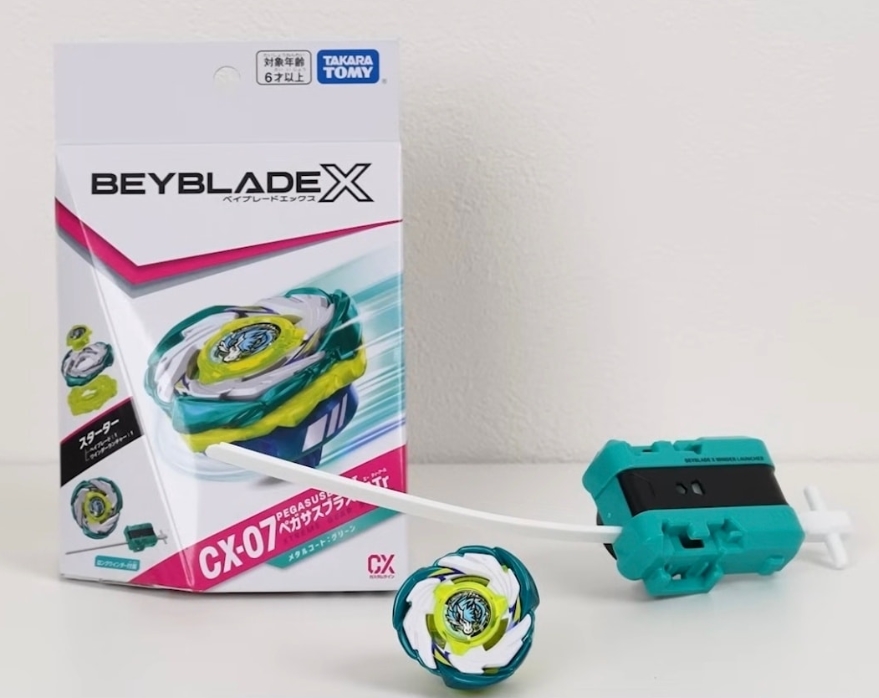 Takara Tomy ของแท้!! Beyblade X CX-07 PegasusBlast ATr Starter [มีที่ชูท]