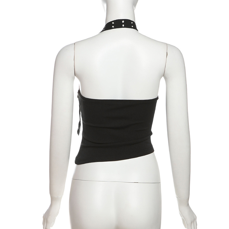 เสื้อคล้องคอ สุดเก๋ สไตล์สายฝอ CN71480 พร้อมส่งในไทย