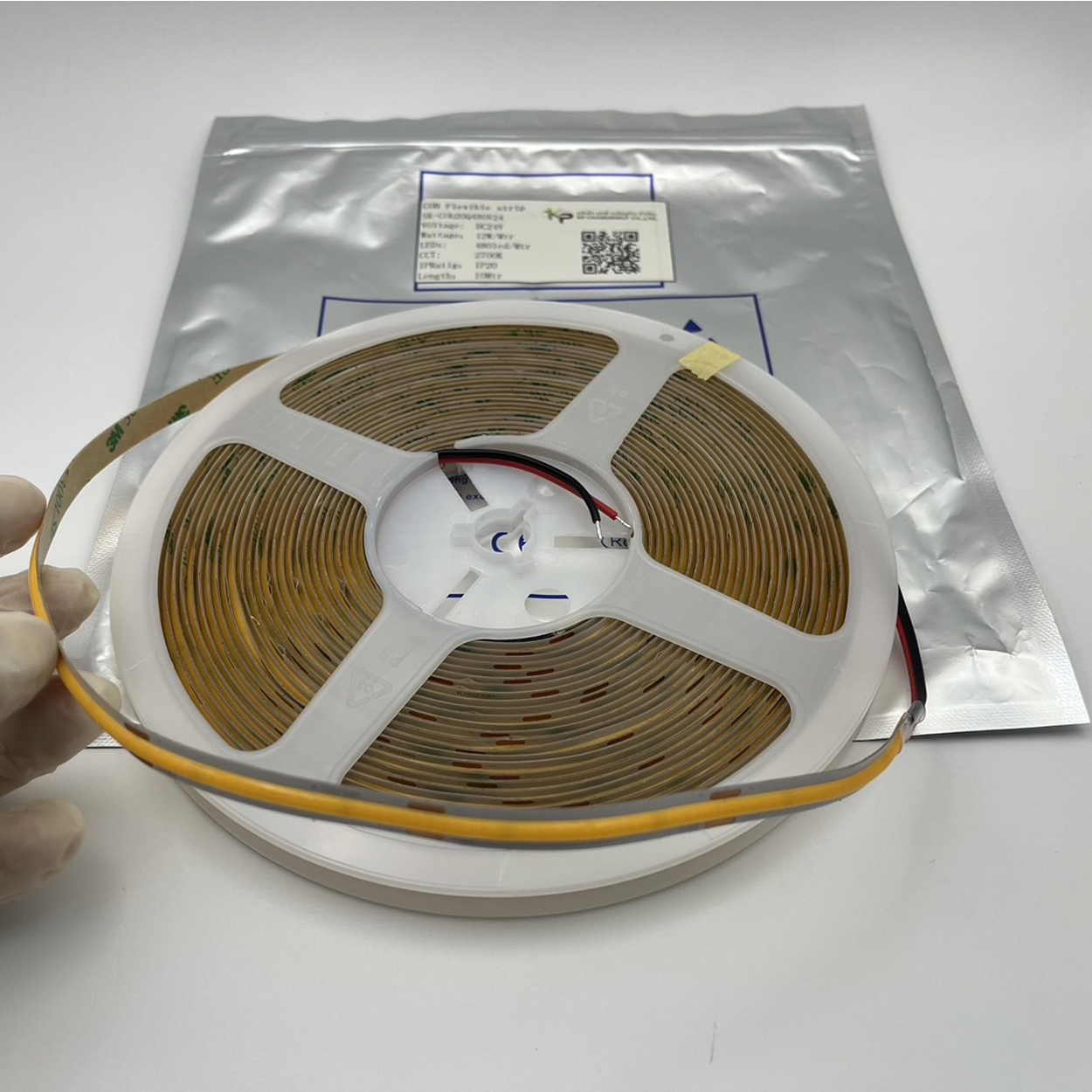 ไฟเส้น ไฟริบบิ้น Led Strip light COB 480leds 12W 24V IP20