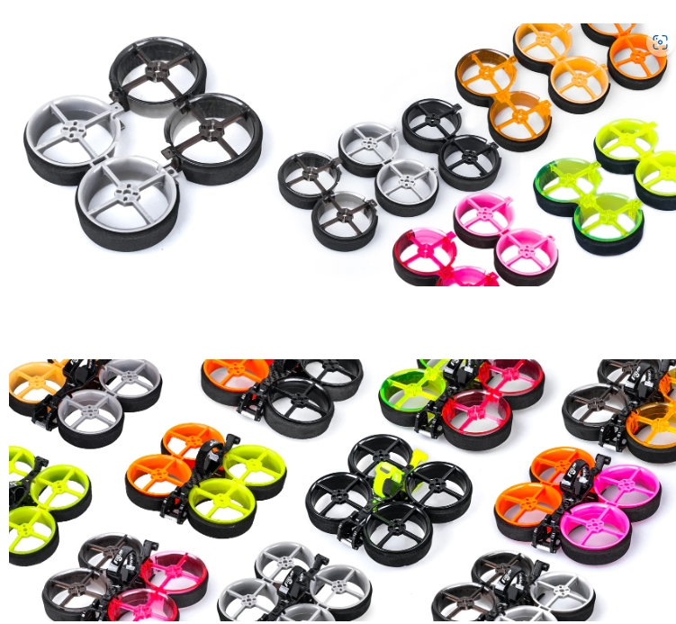 NEW !! CineRace20 V2 Neon Led DJI HD w/ digital Vista 2inch Whoop Analog , DJI HD O3 โดรนใบพัด 2 นิ้ว บินดี บินนาน มีให้เลือกหลายแบบ