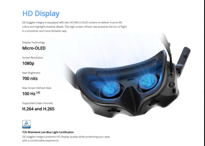 NEW !!! DJI Goggles Integra แว่นระบบ Digital ใช้ได้กับ O3 Vista Avata DJI Mini3 pro รุ่นใหม่ล่าสุด