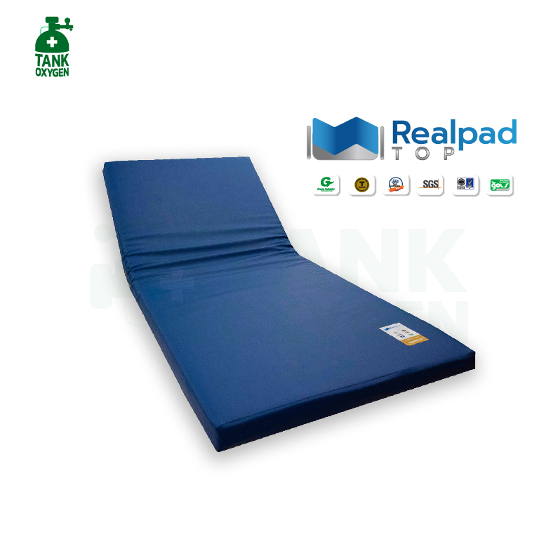ที่นอนยางพารา รุ่น Realpad TOP กระจายแรงกดทับ นุ่มสบาย ทนทาน รับประกัน 5 ปี