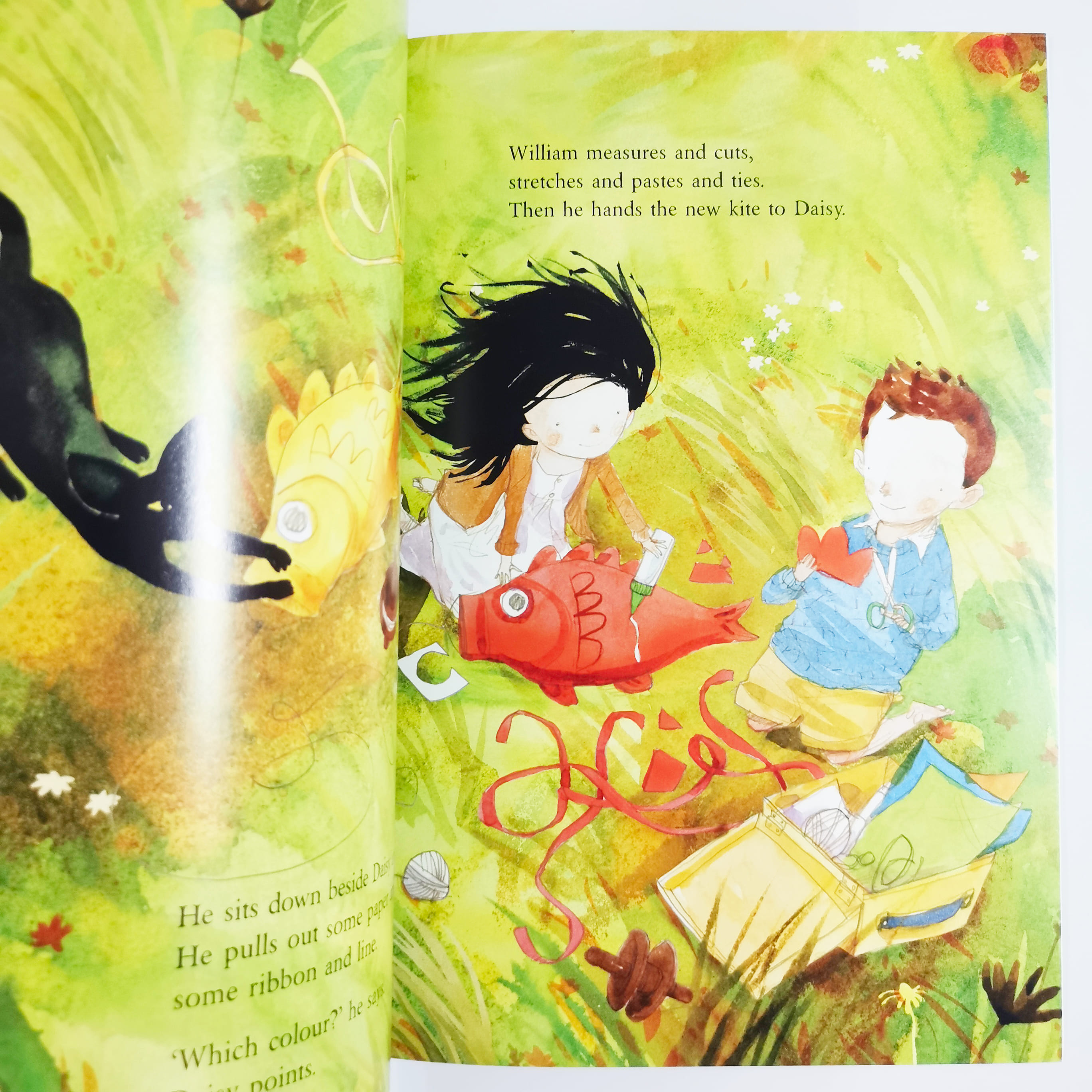 Blue Sky Yellow Kite