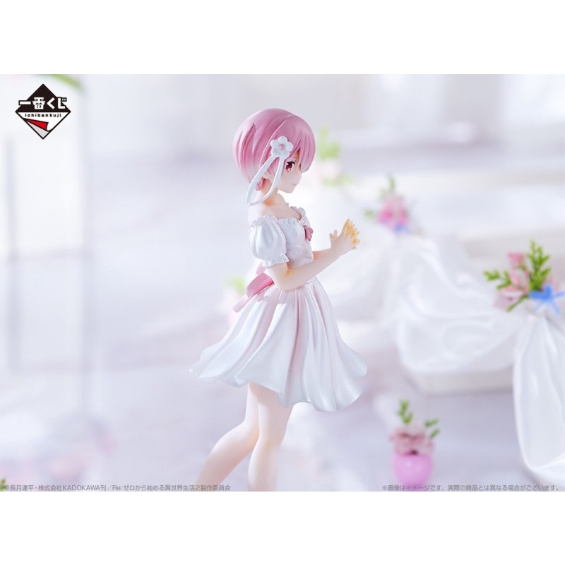 [ Figure แท้ ] Re:Zero - Starting Life in Another World - Ram Wedding Ver Prize C [ Ichiban Kuji ]